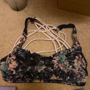 lululemon athletica Multicolor Floral Sports Bra